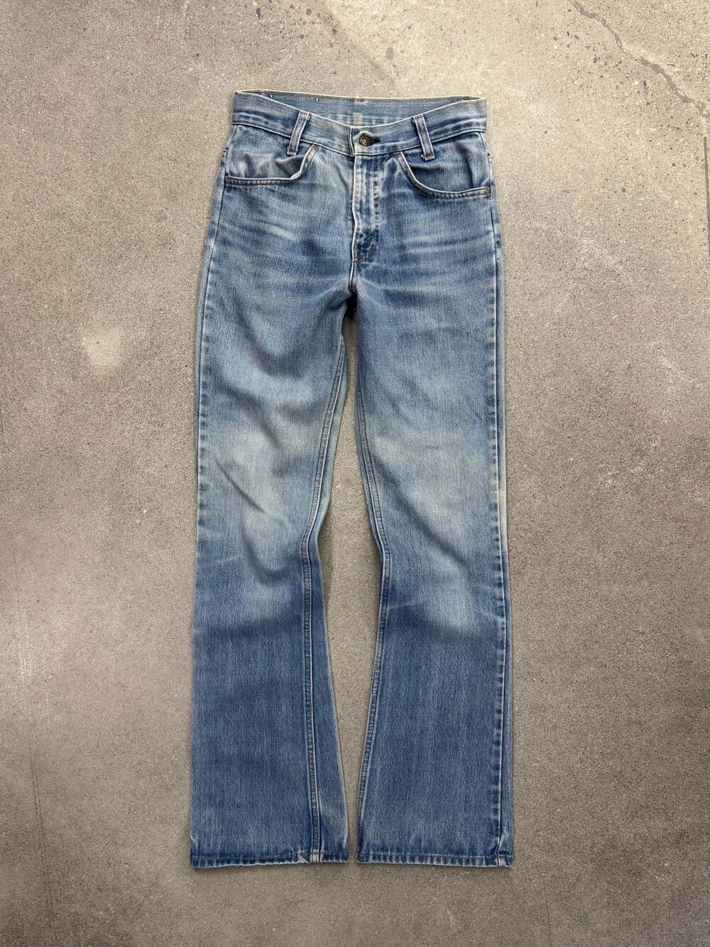 Vintage 70s Faded Levi’s Orange Tab Flare Jeans - 26”